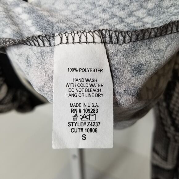 Vintage Havana Snakeskin Off Shoulder Top Small - Picture 10 of 10